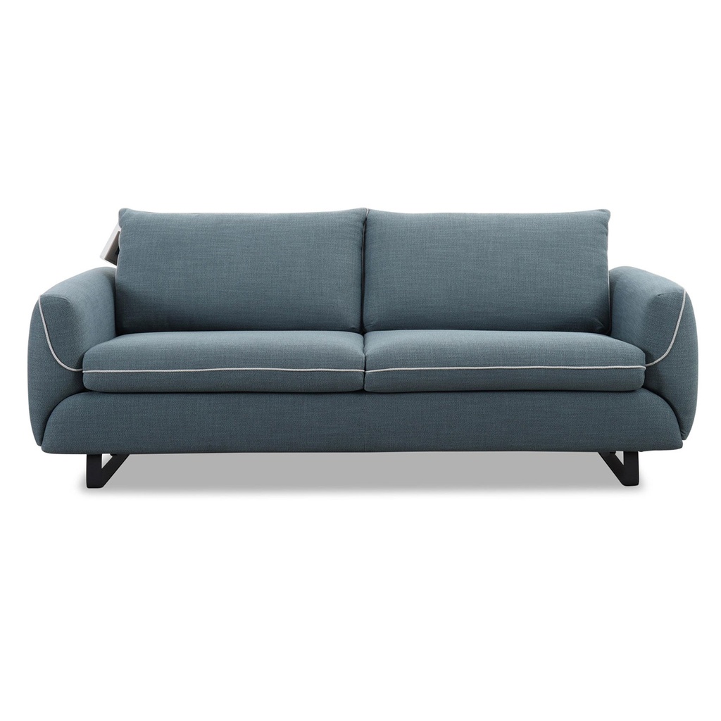 Dienne Salotti sofa bed Cannes in fabric Rubens blue