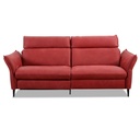 Hukla Sofa HU-RL21014 in Leder Aurelia barolo