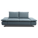 K+W - Sofa LOVE 7137 AD in fabric 910 light blue