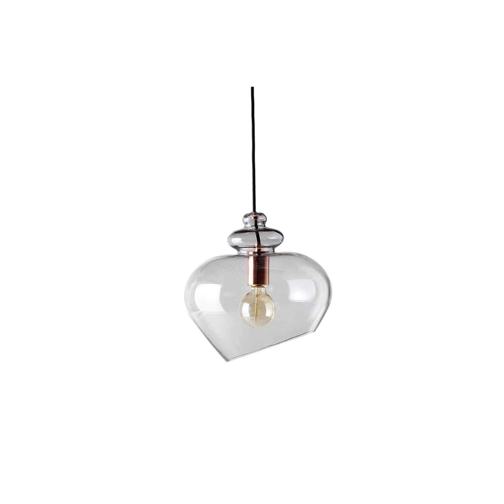 Frandsen pendant lamp GRACE ø30cm smoked - copper