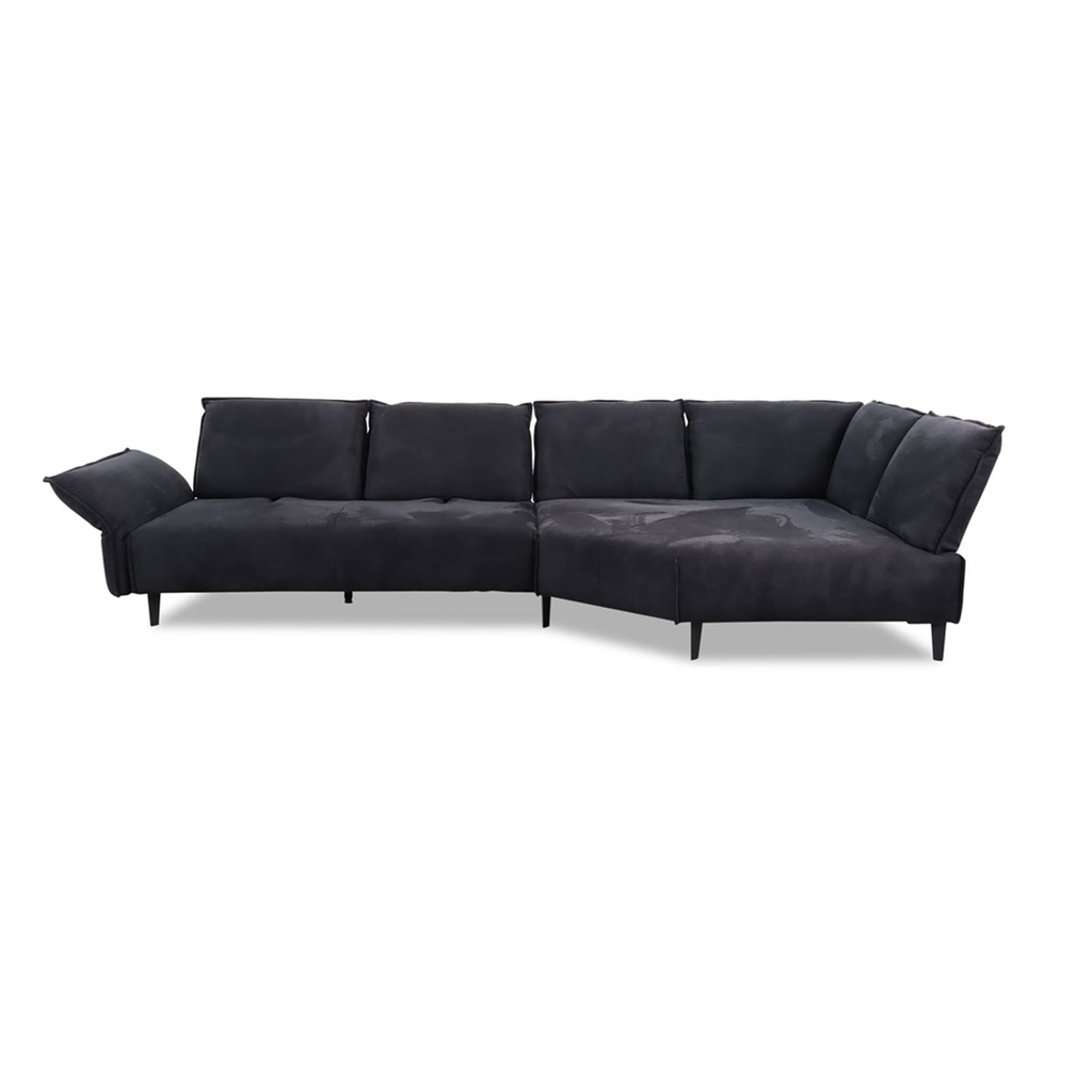 Willi Schillig Ecksofa 16660 Bonnie in Stoff V52 schwarz