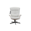 Conform recliner Prime in fabric melange silver