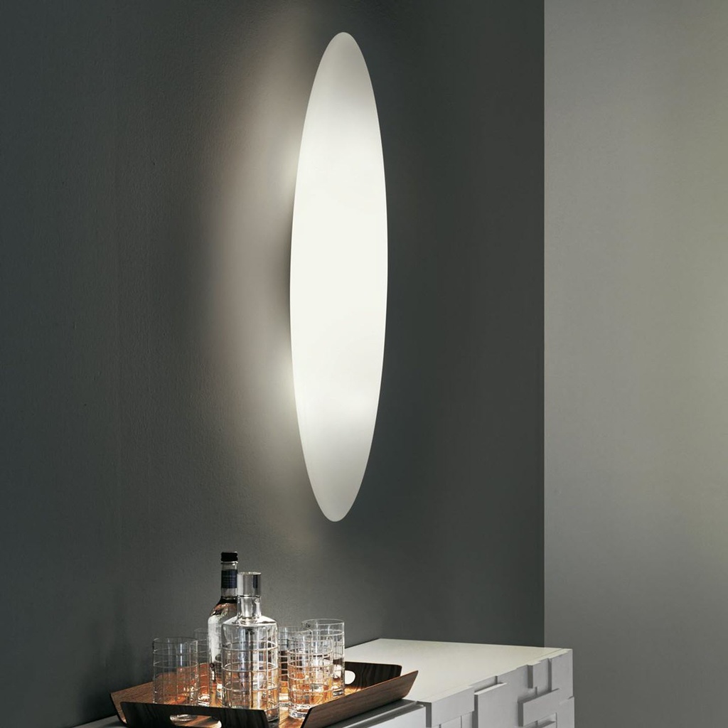 Cattelan Italia wall light ASTRA A/P in polyethylene opal white