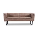 Willi Schillig Sitzbank 11752 Lounge Breite 218cm in Leder Z75 sand