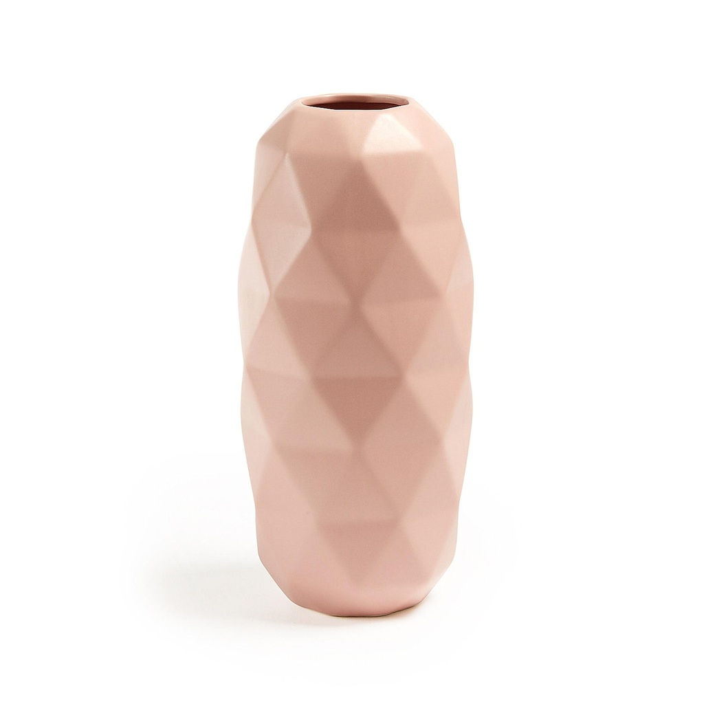 Danish Lemonite Vase LINEAL 35 cm Keramik pink