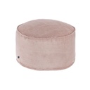 Danish Lemonite Wilma großer Pouf breiter Cord rosa Ø 60 cm