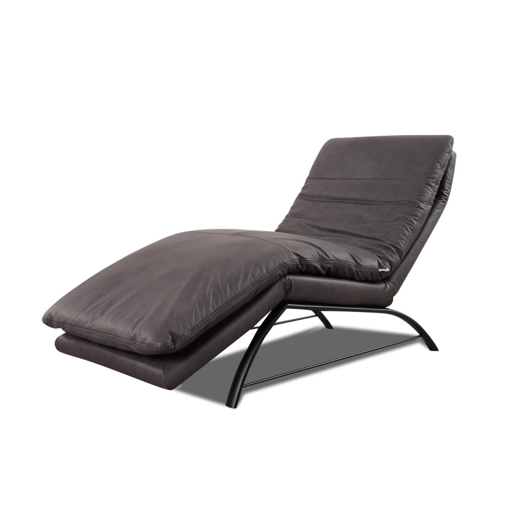 Willi Schillig lounger 47000 DAILY DREAMS in leather Z65 anthracite