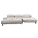 ES Brand Ecksofa Esmara in Stoff 15.703 natura