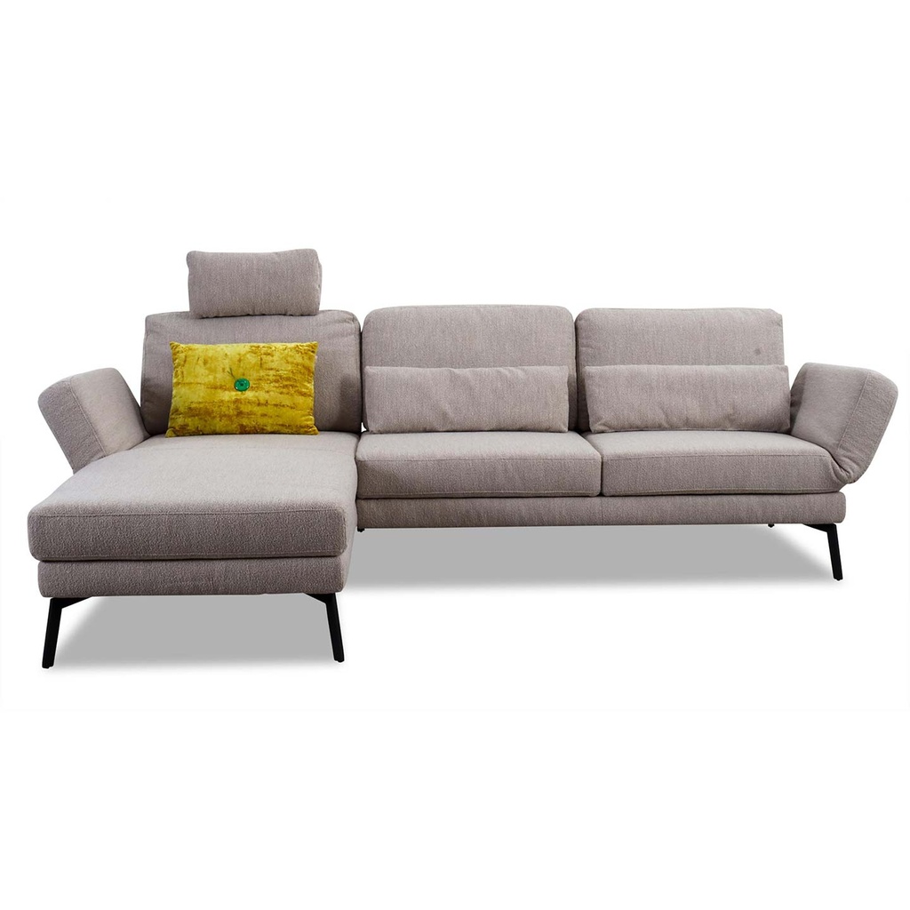 Candy Ecksofa TWISTER in Stoff Loop konfigurierbar