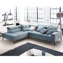 Candy Ecksofa CLEVELAND in Stoff Velvet konfigurierbar