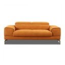 Willi Schillig Sofa 21106 Piedroo in Stoff S37 brandy