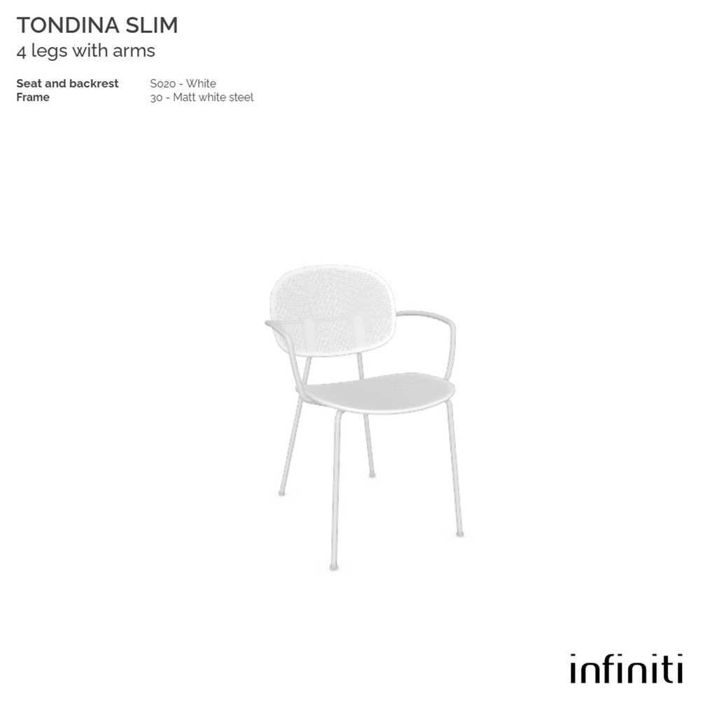 Infiniti Stuhl Tondina Slim konfigurierbar (Kopie)