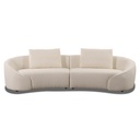 Sitzdesign 4-Sitzer Sofa ALBA in Boucle Stoff