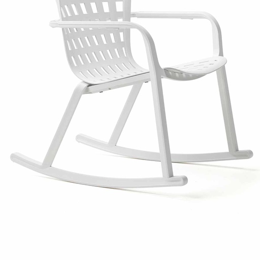 [4029800000] Nardi Outdoor armchair KIT FOLIO ROCKING (bianco)