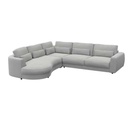 Flexlux Ecksofa Petrone in Stoff Bellaria konfigurierbar