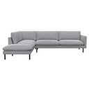 Flexlux Ecksofa Bolzano in Stoff Melina