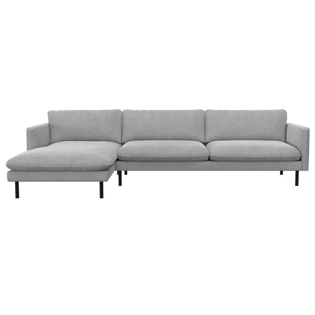 Flexlux corner sofa Bolzano in fabric Melina