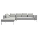 Flexlux Ecksofa LOANO in Stoff Bellaria