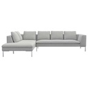 Flexlux corner sofa LOANO in Bellaria fabric