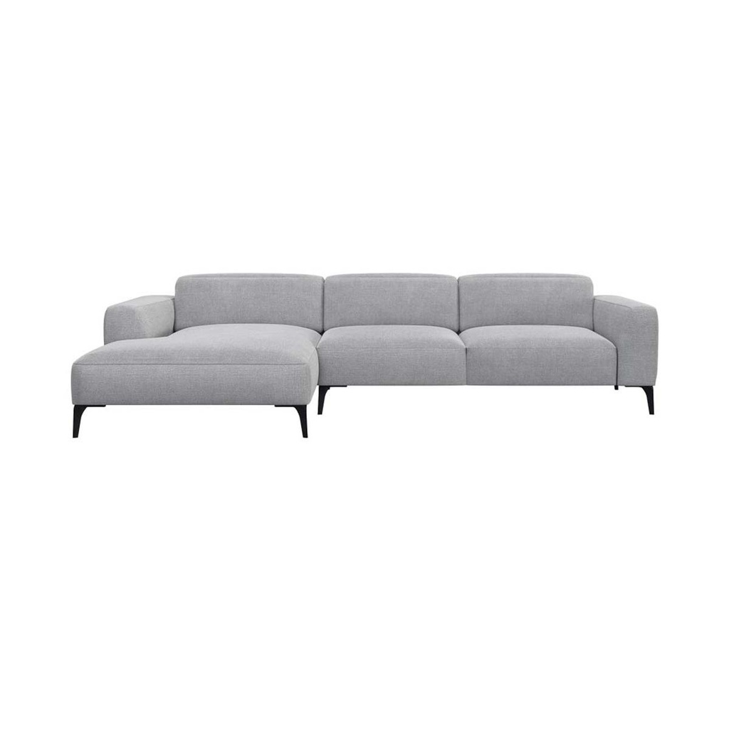 Flexlux corner sofa VOLUZZI in fabric Melina