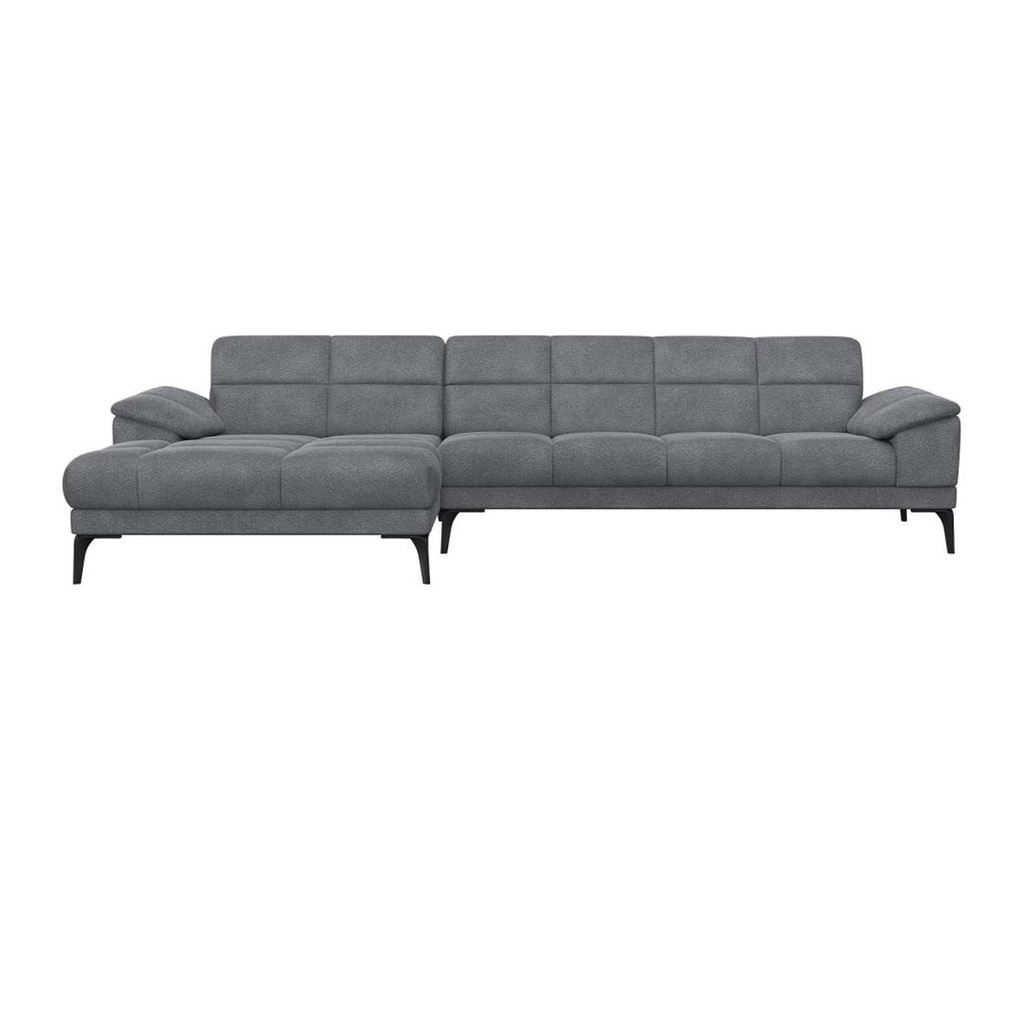 Flexlux VIALE corner sofa in Bormio fabric