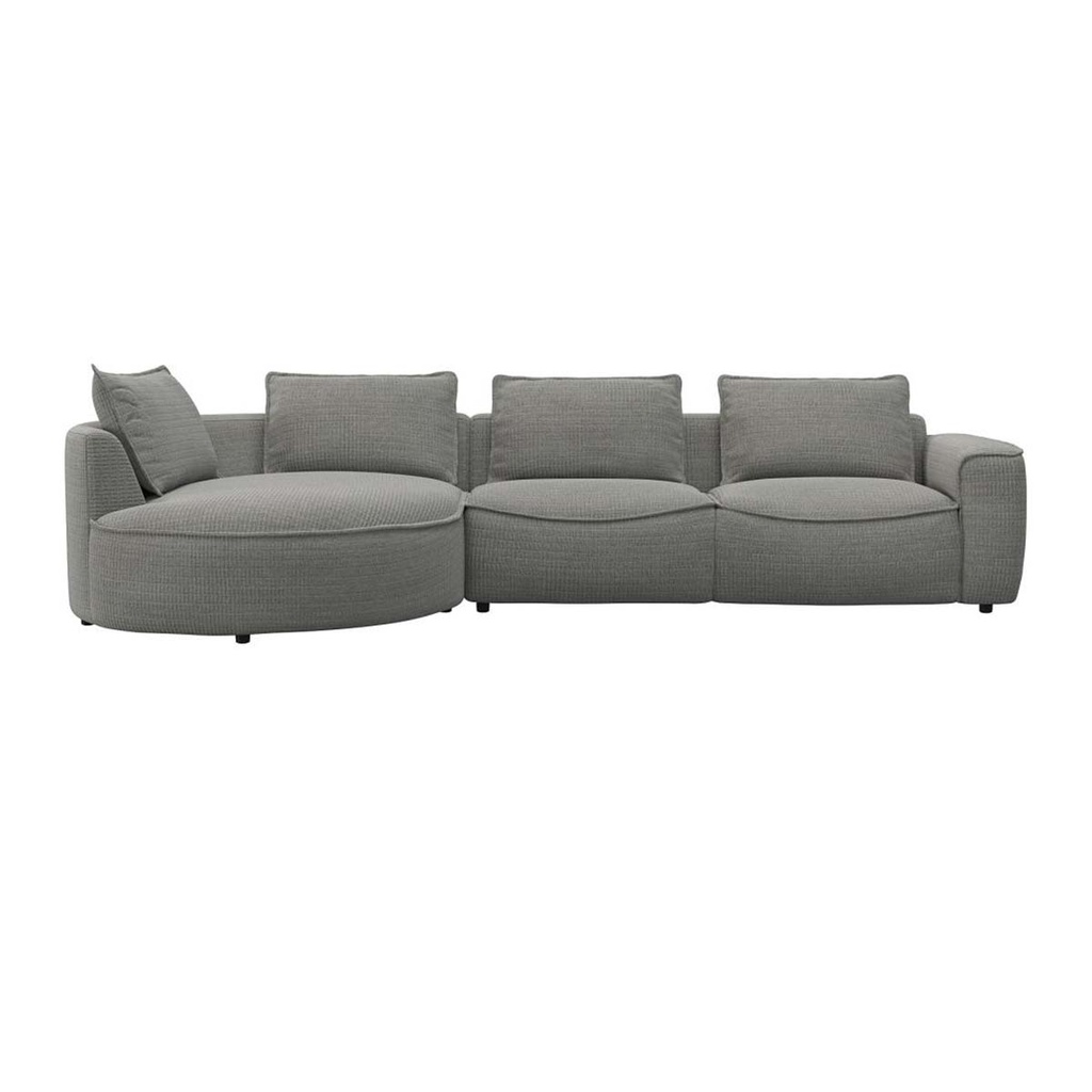 Flexlux Ecksofa Samone in Stoff Taranto