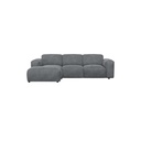 Flexlux Lucera corner sofa in Bormio fabric