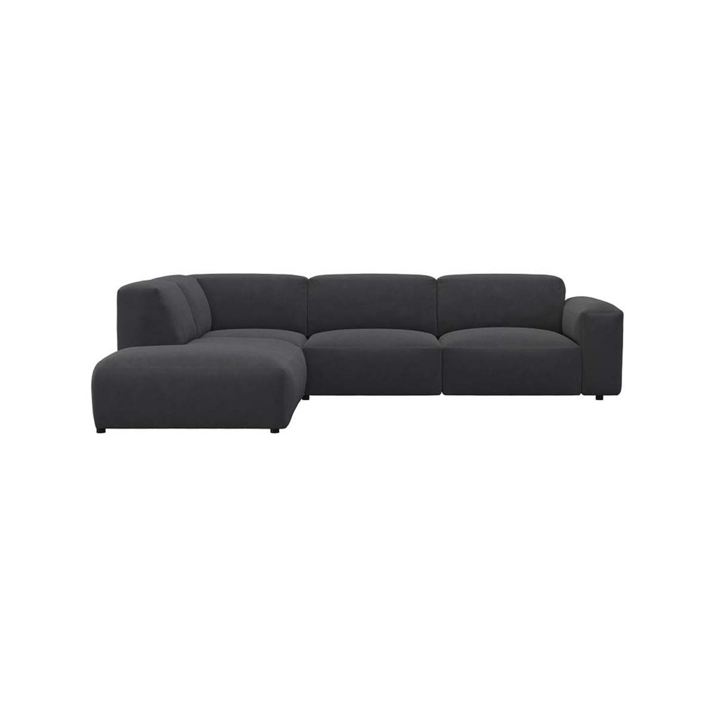 Flexlux Ecksofa Lucera in Stoff Texas