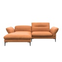 Flexlux corner sofa Salino in Nature leather