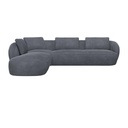 Flexlux Ecksofa 0091 Torino in Stoff Bormio