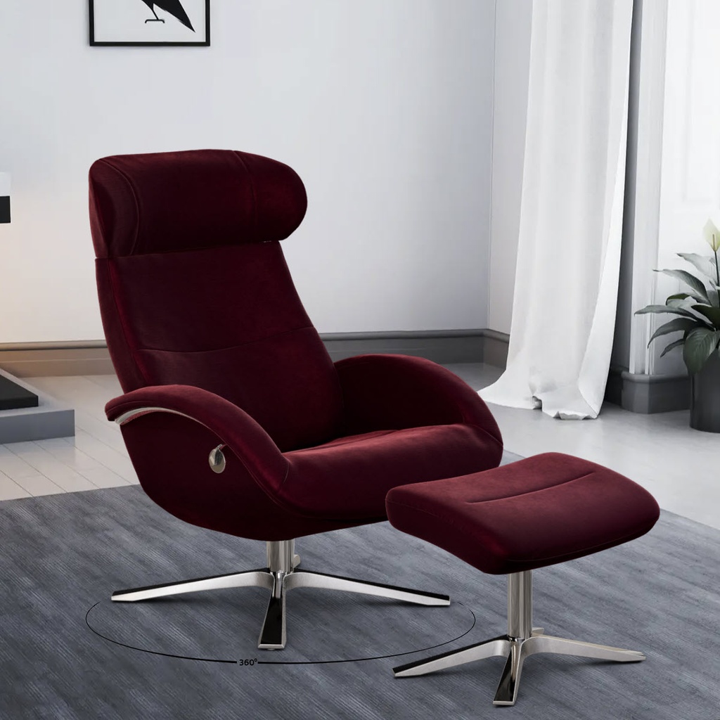 Conform recliner Flow in fabric Eros configurable