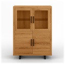 Bodahl Mobler LUCCA Highboard in rustikaler Eiche