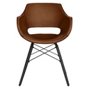 Bodahl JAZZ chair set in leather Kenya