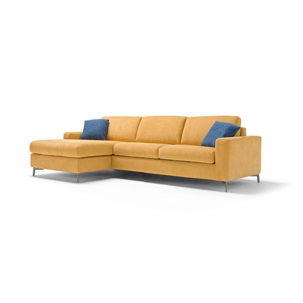 Dienne Salotti corner sofa Lisbona in fabric Ritz