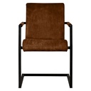 Bodahl SABINA KD chair set in velour fabric