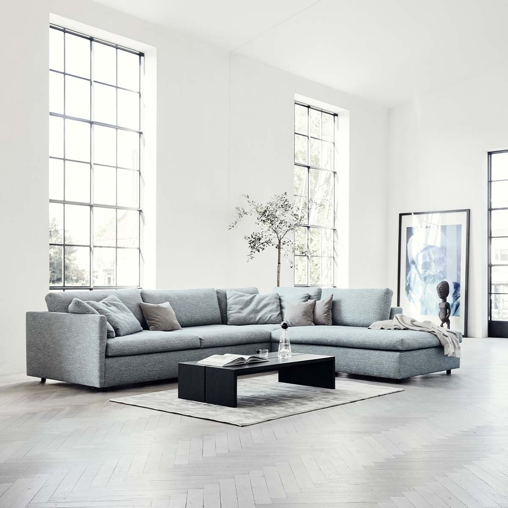 Flexlux Ecksofa Lovane in Stoff Venezia