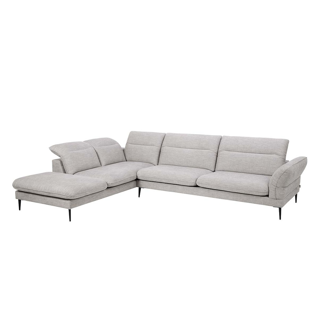 Flexlux corner sofa Salino in fabric Brescia