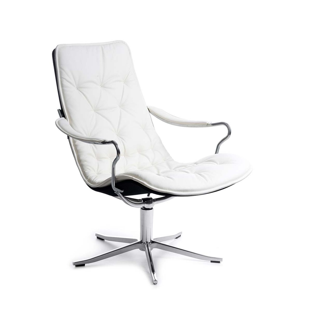 Conform recliner chair Bravo Low in leather Fantasy configurable