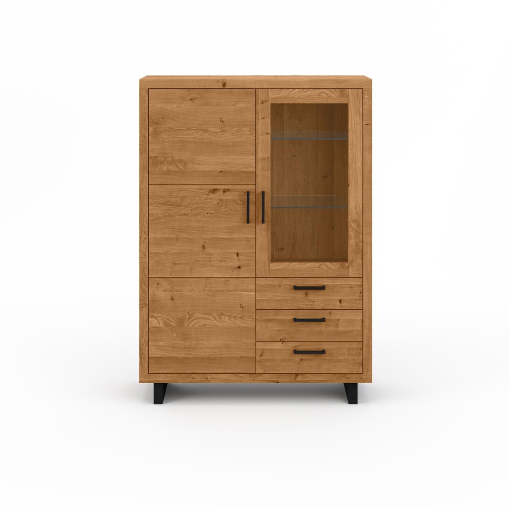 Bodahl WOODSTOCK Highboard in rustikaler Eiche