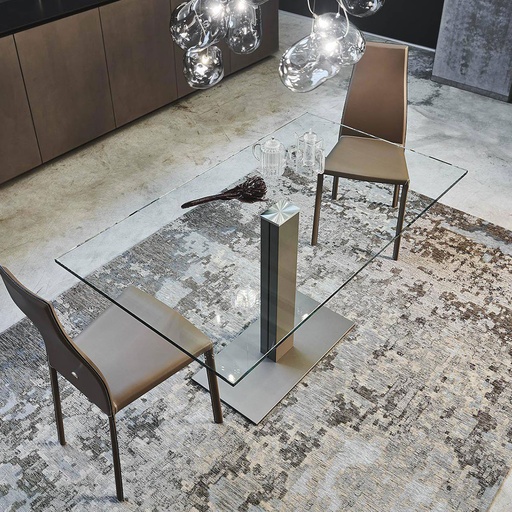 Cattelan Italia Esstisch ELVIS aus Glas