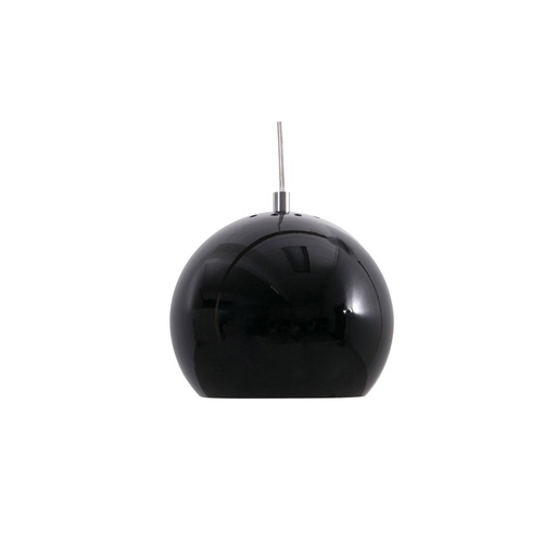 [19954] Frandsen pendant lamp BALL black glossy