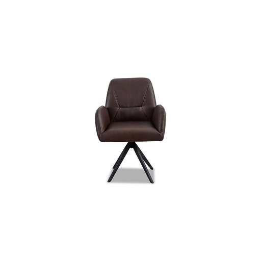[92235930] Willi Schillig Chair 11620 OLE in Leather Z75 espresso