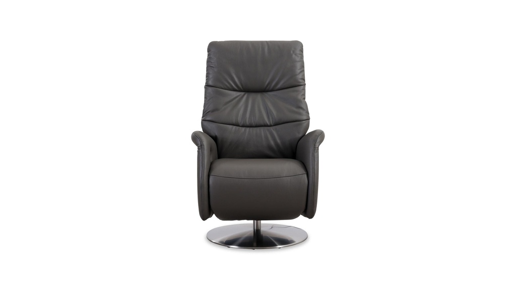 [92235711] Willi Schillig TV armchair with double motor 32630 LIMBOO in leather Z73 graphite
