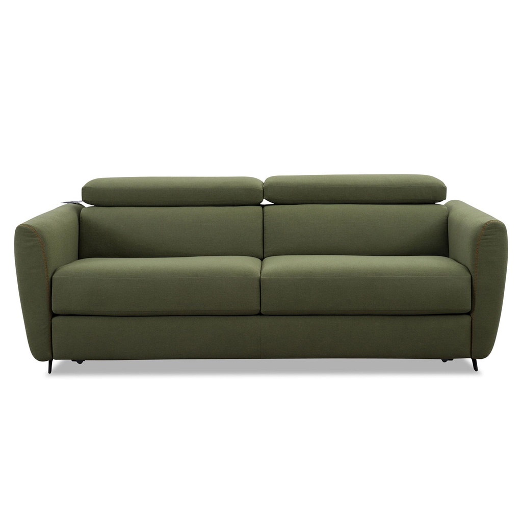 [92260269] Dienne Salotti Schlafsofa Modular Pro in Stoff Fluf grün