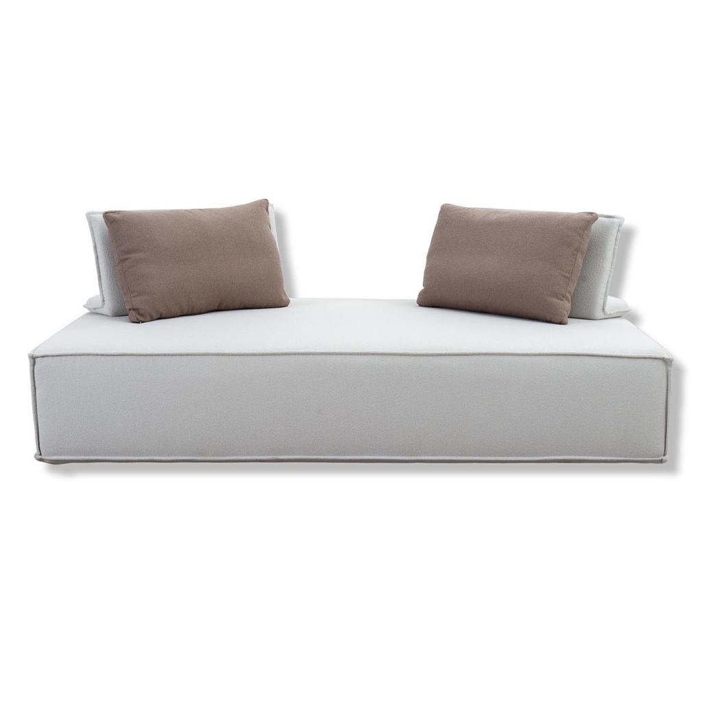 [92260273] Dienne Salotti sofa bed TOMMY with bed function in fabric Venice cream