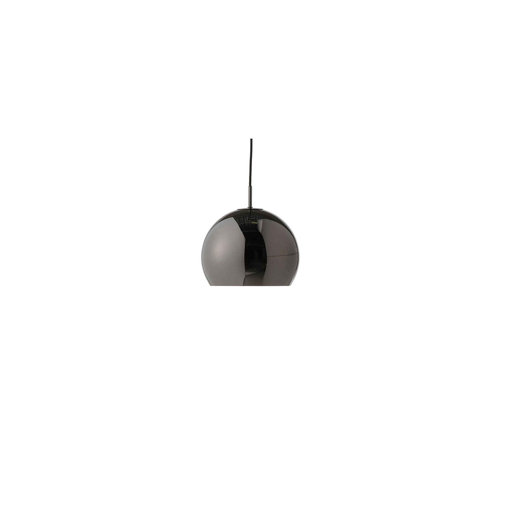 [SD35065-A] Frandsen pendant lamp BALL Ø 25cm black chrome