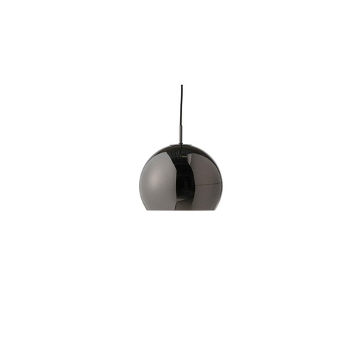 [92249847-A] Frandsen pendant lamp BALL Ø 18cm black chrome
