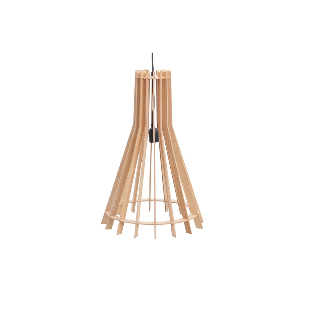 [SD34355] Master Light Pendelleuchte wooden fins 1 in Holz