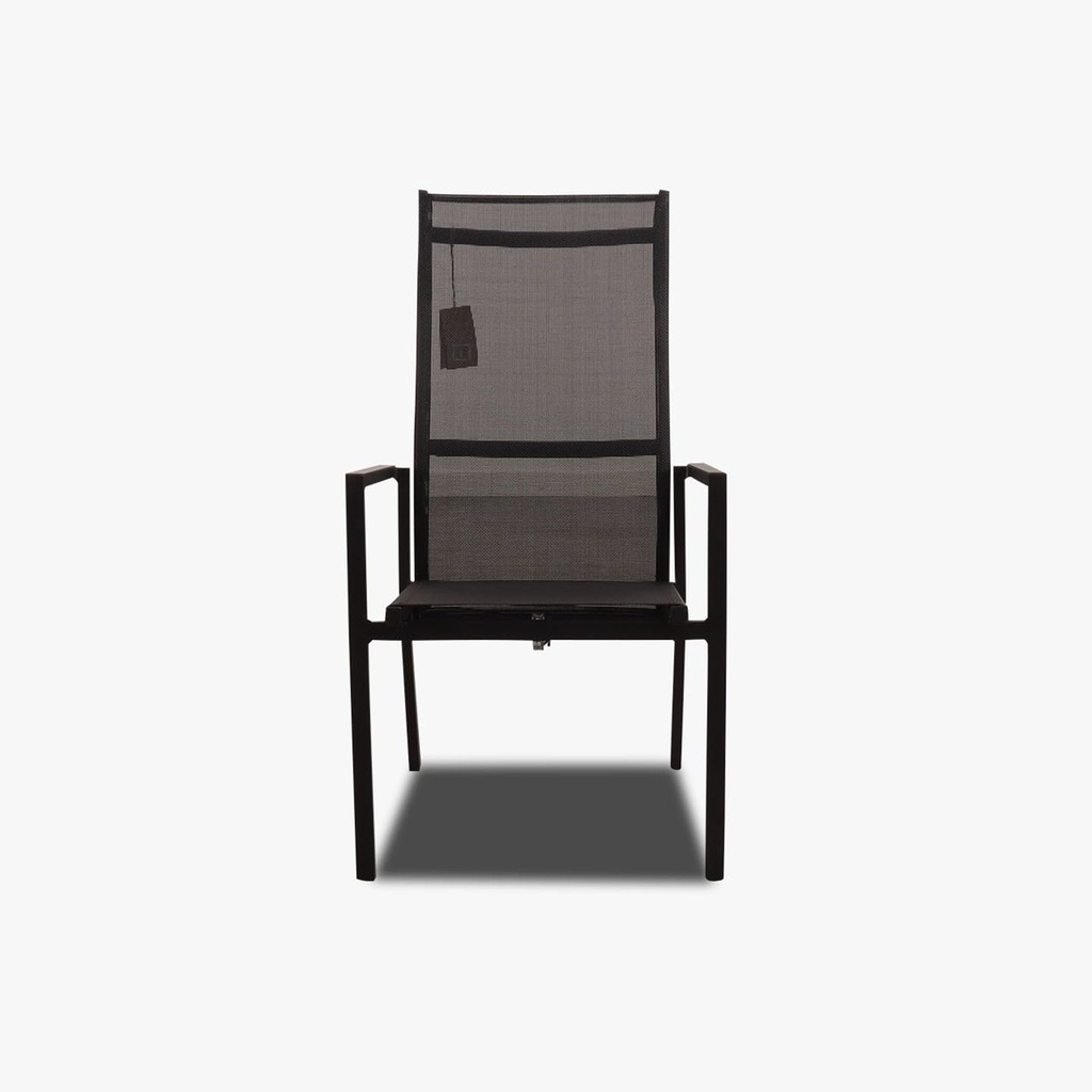 [92260416] Brafab outdoor position chair AVANTI aluminum black