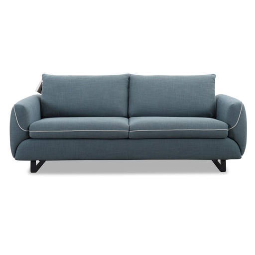 [92260290] Dienne Salotti Schlafsofa Cannes in Stoff Rubens blau